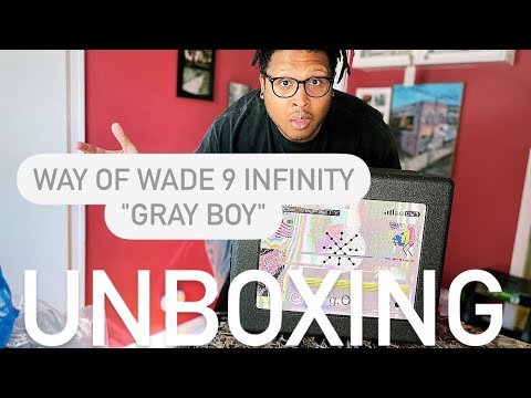 Way of Wade 9 Infinity "Gray Boy" unboxing long but worth it , Techwear