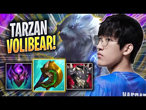 TARZAN IS SO CLEAN WITH VOLIBEAR! - LNG Tarzan Plays Volibear JUNGLE vs Vi! | Season 2023