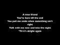 True Friend Karaoke (music & lyrics) 