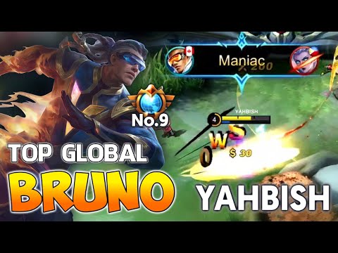 Top Global Bruno 2021, Top Global Bruno Best Build - Mobile Legends