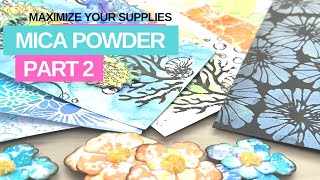 MICA POWDER 101 awesome techniques to try right now ep. 2