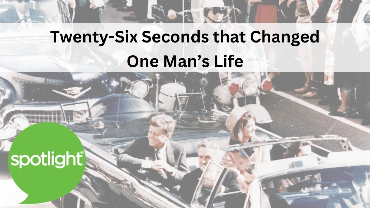 Twenty-SIx Seconds that Changed One Man's Life | practice English with Spotlight