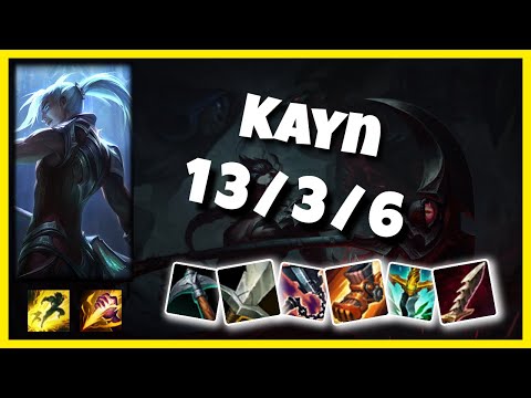 Kayn s11 Jungle Challenger Replay (13/3/6) - KOREAN