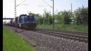 preview picture of video 'Güterverkehr in Dormagen ++ SBB, DB Schenker, crossrail, MWB und HGK'