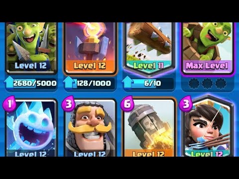 26 minute best log bait mid ladder gameplay --- clash royale