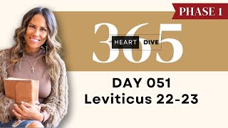 Day 051 Leviticus 22-23 | Daily One Year Bible Study | Audio Bible Reading with Commentary