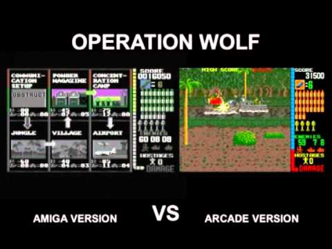 Operation Wolf Amiga