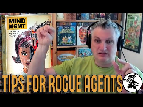 Mind MGMT - Tips for Rogue Agents (with Jay Cormier - designer) - Strategy - BoardgameNinja