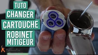 Comment changer la cartouche de votre mitigeur de robinet