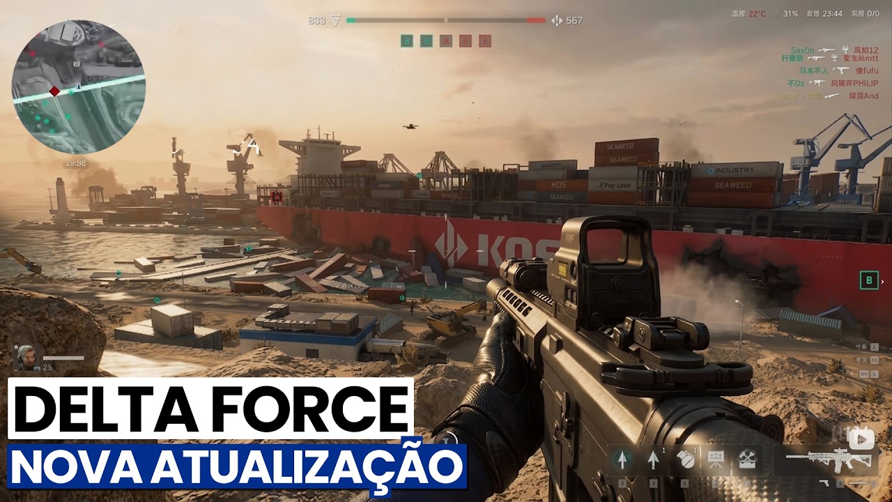 INCRÍVEL! DELTA FORCE NOVA ATUALIZAÇÃO - VAZOU TUDO da NOVA TEMPORADA [REACT]