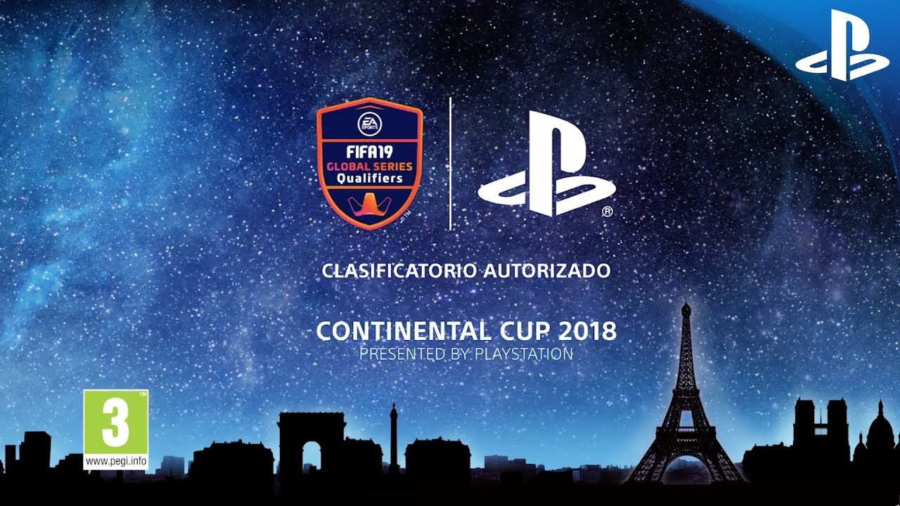 PlayStation presenta la Continental Cup de la serie global de EA SPORTS FIFA 19 en la Paris Games Week ¿Serás tú el jugador que represente a España?