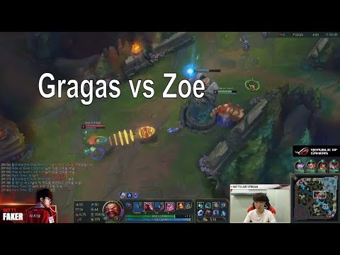 SKT T1 Faker stream Gragas vs Zoe | SKT FAKER | NND Gamer