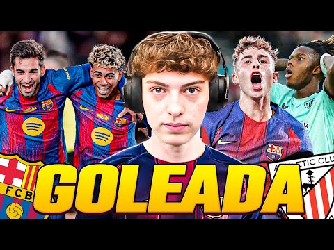 QUE PASA CON EL BARCELONA? OPINION Y REACCION A LA GOLEADA FRENTE AL ATHLETIC BILBAO (2025)