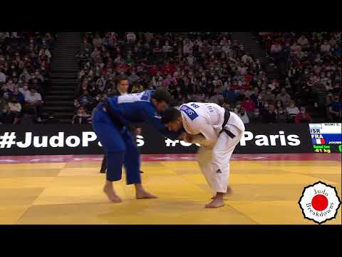 Judo Mens - Sagi Muki vs. Quentin Joubert - U81 Grand Slam Paris 2022