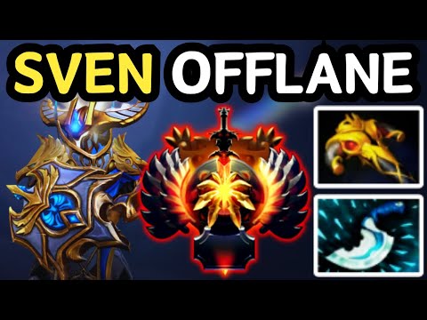 🔥 THIS IS HOW SVEN OFFLANE WINS WITH PURE STRENGTH | DOTA 2 🔥