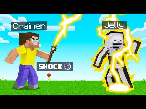 TROLLED JELLY With A Magic WAND In MINECRAFT! (magical)