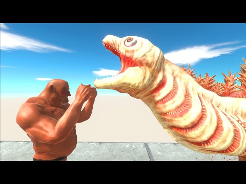 Kamata attacks everyone with a strange look - Animal Revolt Battle Simulator