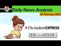16 February 2024 The Hindu The Indian Express