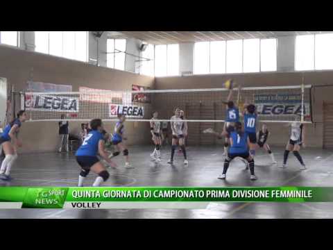 VOLLEY QUINTA GIORNATA DI CAMPIONATO PRIMA DIVISIONE FEMMINILE
