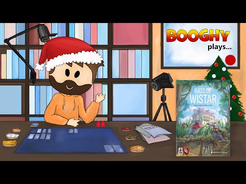 Booghy plays... Rats of Wistar (2p, Rules, Playthrough and Review)
