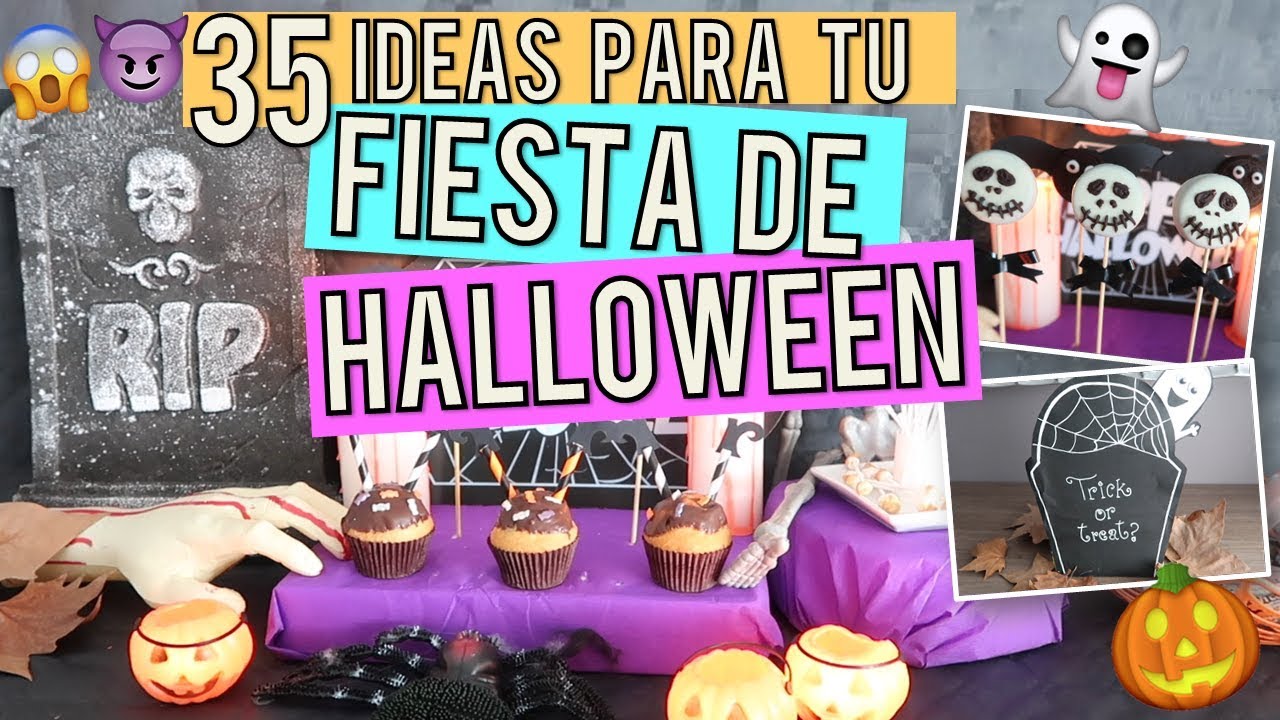 35 HALLOWEEN IDEAS | Recipes, decorations, DIY... Throw the BEST party!