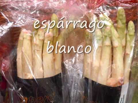 Vocabulario de cocina.Verduras