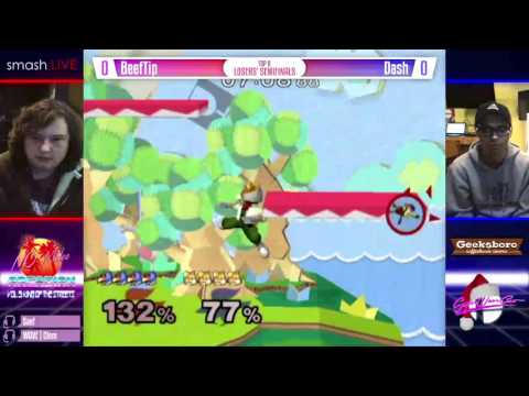 NC Arcadian III Top 24 LS - BeefTip (Falco) vs Dash (Fox)