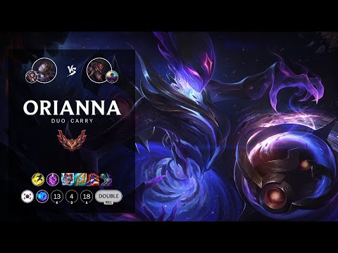 Orianna Bot vs Lucian - KR Grandmaster Patch 12.14