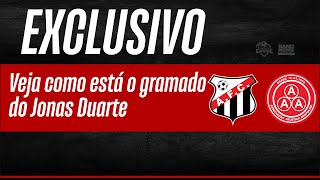 Feras mostram situação do estádio Jonas Duarte para o duelo entre Anápolis e Vila Nova