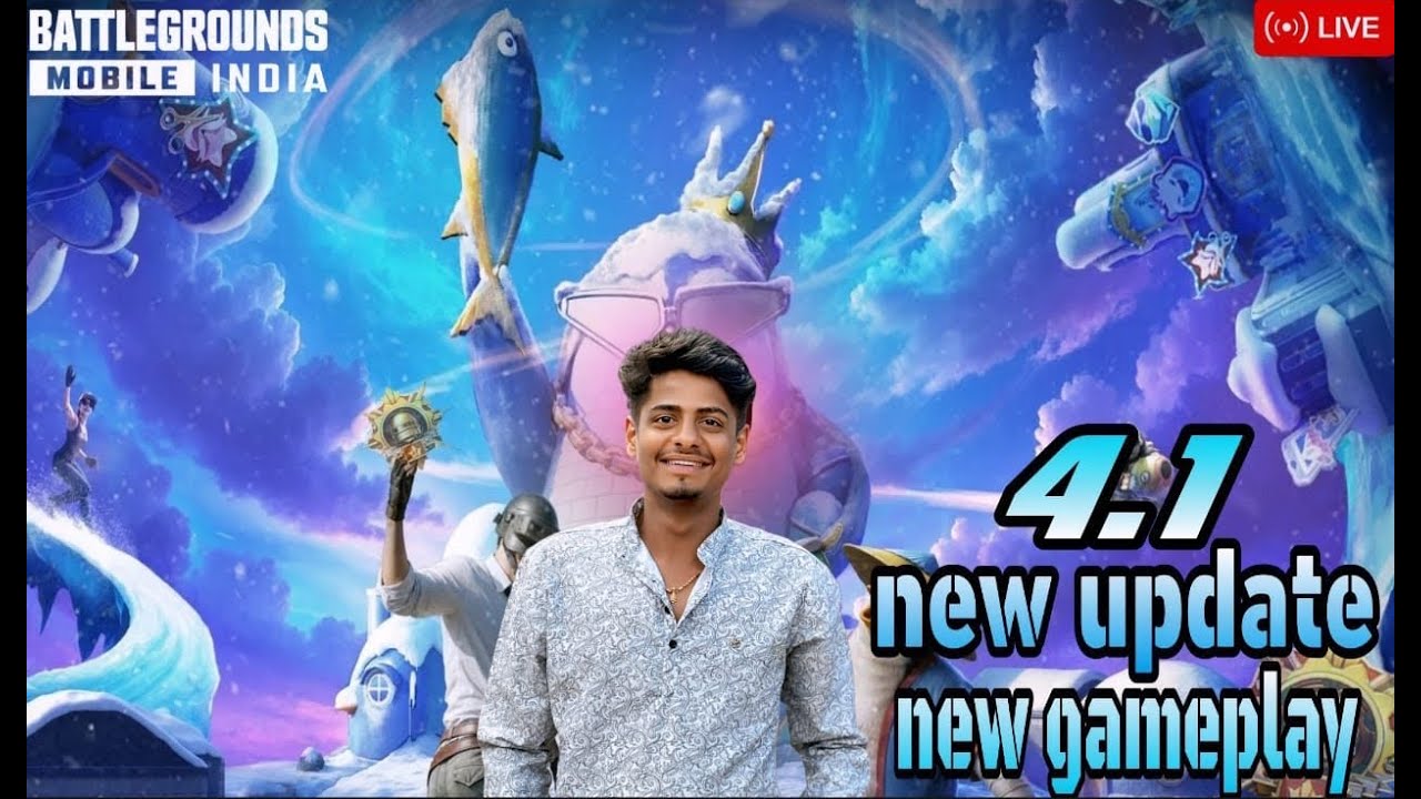 4.1 update aggressive gameplay ❤️ BGMI LIVE KANNADA 💛❤️