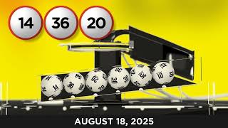 Maryland Lottery MultiMatch 08/18/2025
