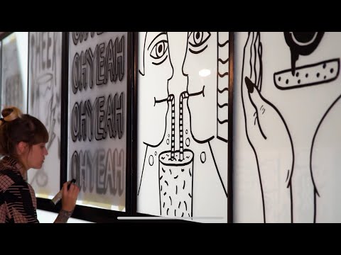 בורגר 110 (אגאדיר) - ציורי קיר