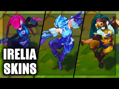 All Irelia Skins Spotlight Rework 2018 Final Update (League of Legends)