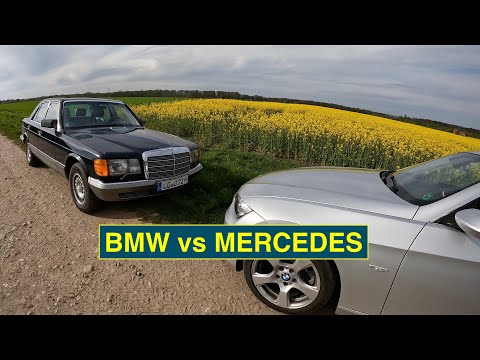 olaf's oldtimer. Enjoy. Mercedes vs BMW. Comparing the Mercedes W126 500SE to a BMW E46 325ci Coupé.