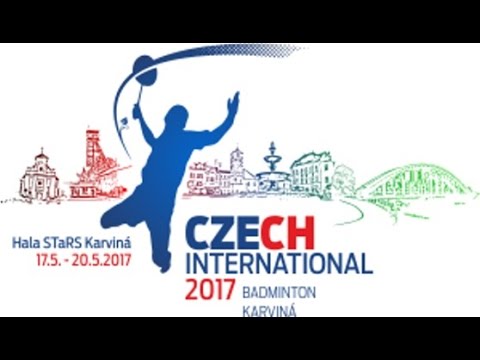 1.den_Kurt 3–Czech International 2017 Badminton Karviná 17.-20.5.2017