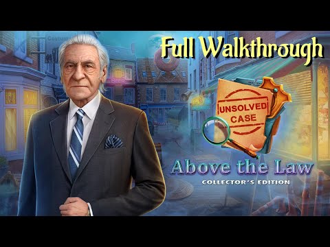 Let's Play - Unsolved Cases 4 - Above the law - Full Walkthrough