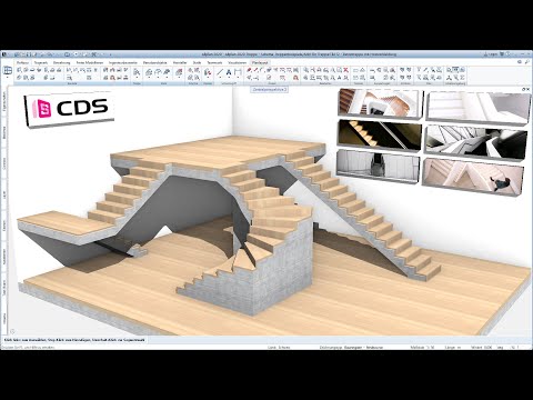 ALLPLAN 2020 Treppenmodellierer - Bezugsfläche von Treppe ableiten