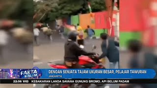 Download lagu T4wur4n 2 Kelompok Pelajar Pecah Di Tengah Jalan Raya - Fakta Malam mp3