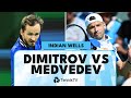 Daniil Medvedev vs Grigor Dimitrov | Indian Wells 2024 Highlights