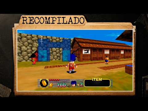 Mystical Ninja Starring Goemon - Kompira Mountain - Misc Computer Games
