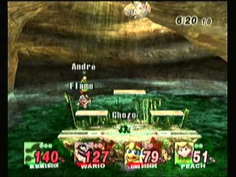 Wifi: AiB Dubz Ladder: Flame/Zakalicious (Wario/D3) vs Chozo/Momentai (G&W/Peach) 1/2