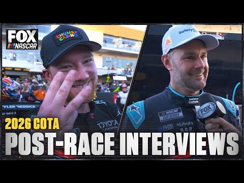 Tyler Reddick, Michael Jordan, SVG & More Post-Race Interviews after COTA 🎤 NASCAR on FOX