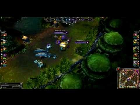 League of Legends - Who needs a carry? - Alistar Blitzcrank combo