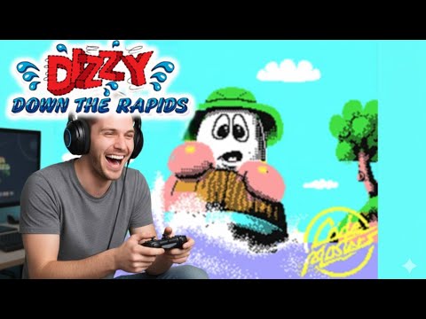Dizzy Down The Rapids C64 Gameplay  (C64)