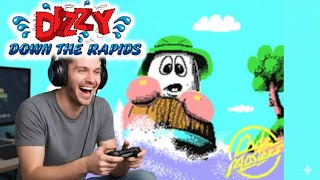 Dizzy Down The Rapids C64 Gameplay  (C64)