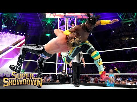 Kofi Kingston destroys Dolph Ziggler with an S.O.S.: WWE Super ShowDown 2019