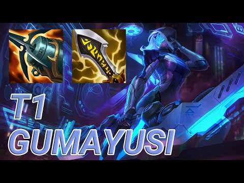 T1 Gumayusi Ashe ADC VS Samira | KR GrandMaster Patch 13.13