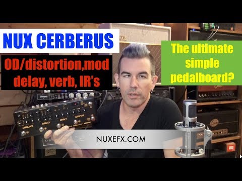 THE ULTIMATE SIMPLE GUITAR FX PEDALBOARD? NUX Cerberus