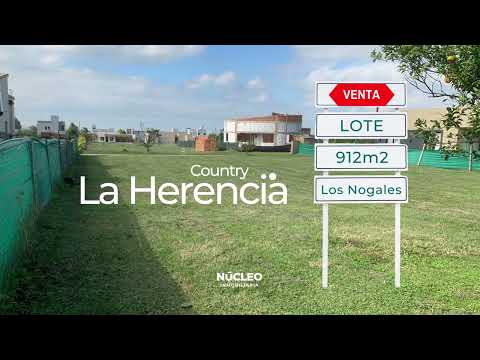 Venta de terreno en Country La Herencia - Los Nogales - Tucumán - NÚCLEO Inmobiliaria