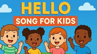 Hello Song for Kids | Learn to Say Hello in Different Languages | Fun & Easy Greetings